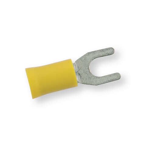 Isolierter Verbinder 5,3 mm gelb